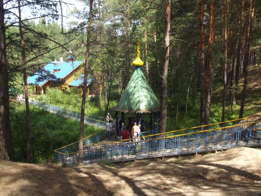 Казанский Чимеевский мужской монастырь, Чимеево (Белозерский район, Курганская область). дополнительная информация, святой источник