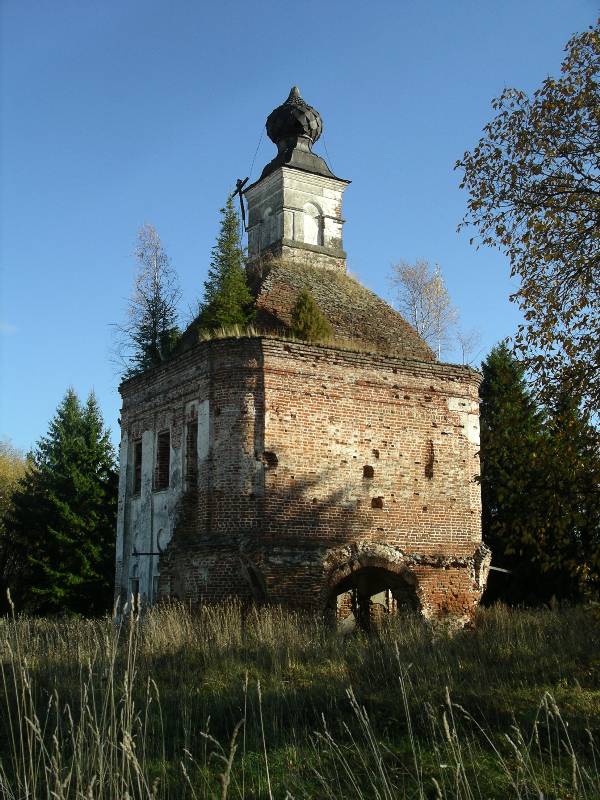 Воскресенское, урочище. Церковь Димитрия Солунского. фасады