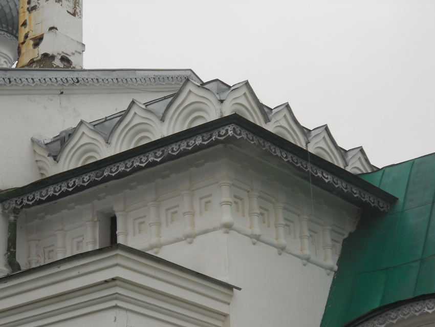 Новые Горки. Церковь Троицы Живоначальной. архитектурные детали