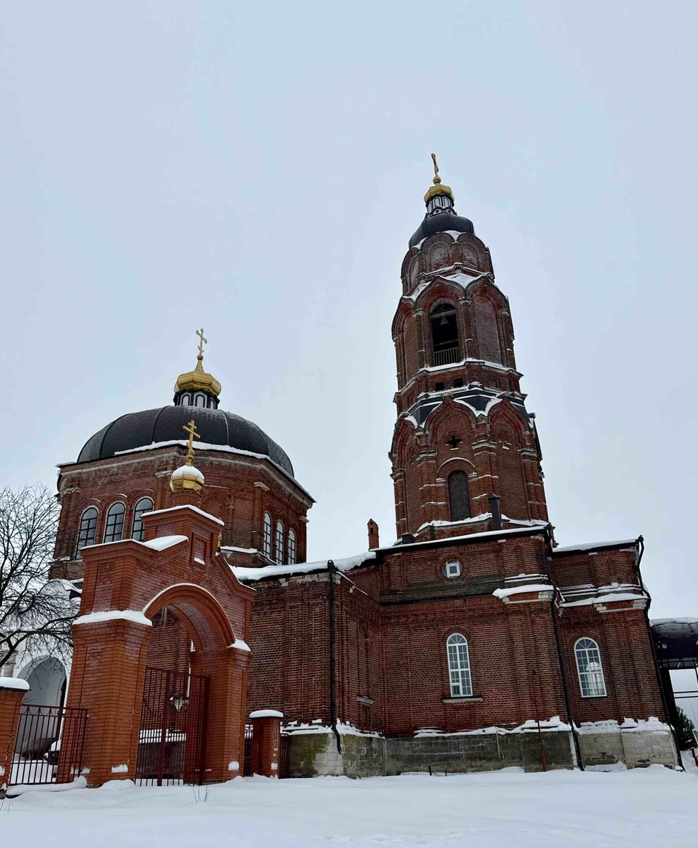 фасады. Церковь Воздвижения Креста Господня, Балушевы Починки (Касимовский район и г. Касимов, Рязанская область)