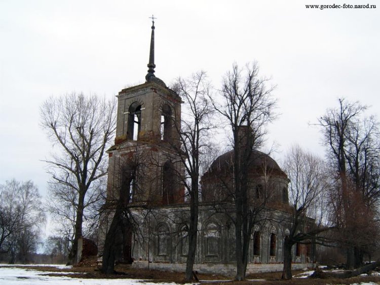 Церковь Казанской иконы Божией Матери, Бетино (Касимовский район и г. Касимов, Рязанская область). фасады, Подробнее на www.gorodec-foto.narod.ru