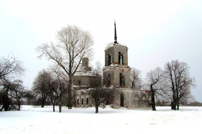 Бетино. Церковь Казанской иконы Божией Матери. фасады, вид с северо-запада