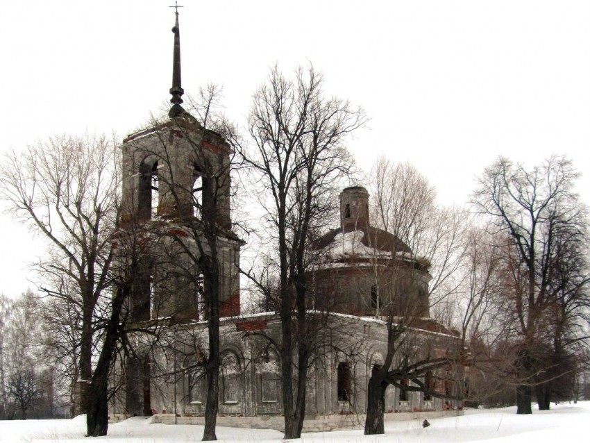 Бетино. Церковь Казанской иконы Божией Матери. фасады, вид с юго-запада