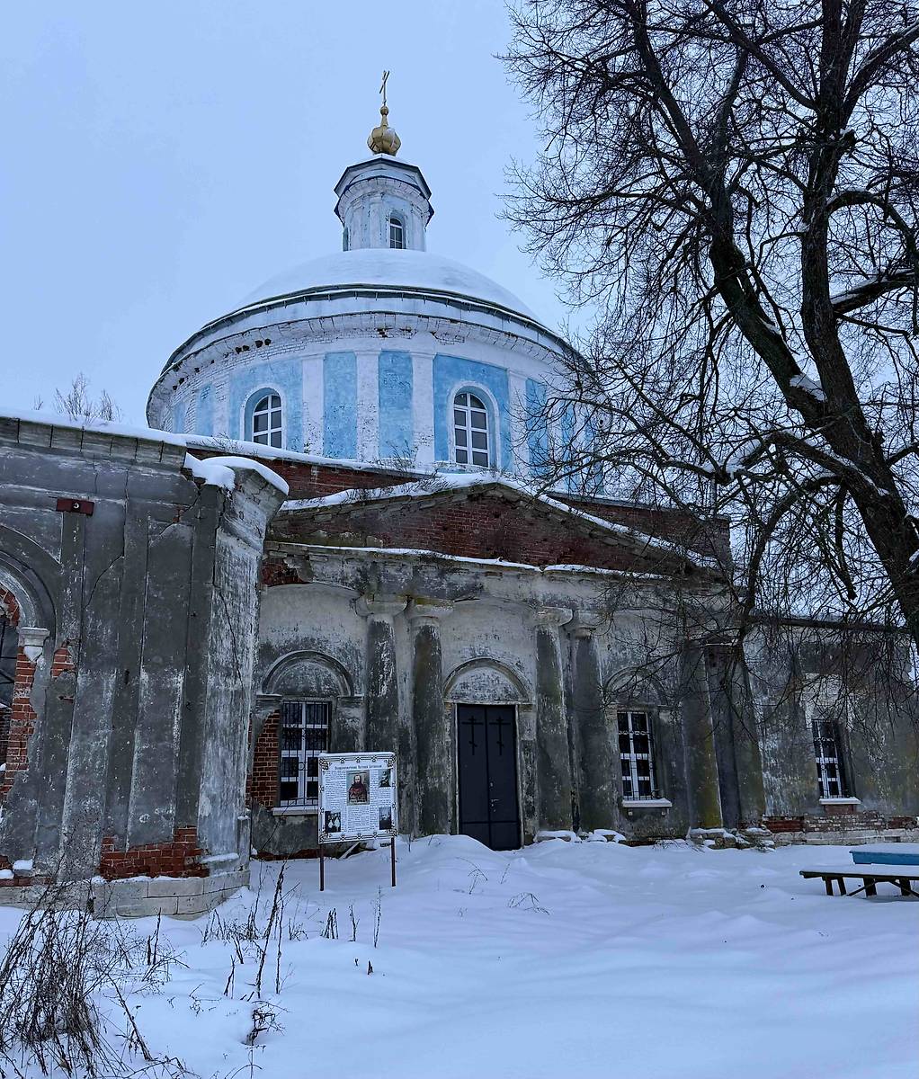 архитектурные детали. Церковь Казанской иконы Божией Матери, Бетино (Касимовский район и г. Касимов, Рязанская область)