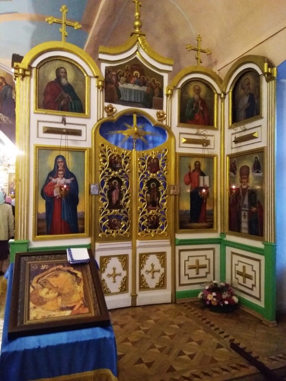 Собор Казанской иконы Божией Матери, Сасово (Сасовский район и г. Сасово, Рязанская область). интерьер и убранство, Придел Николая Чудотворца