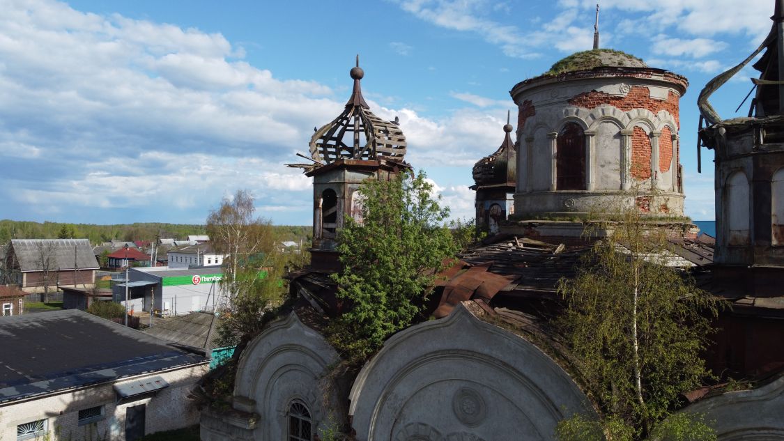 Собор Николая Чудотворца, Верхний Ландех (Верхнеландеховский район, Ивановская область). архитектурные детали