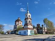 Верхний Ландех. Храмовый комплекс. Церковь Вознесения Господня и собор Николая Чудотворца