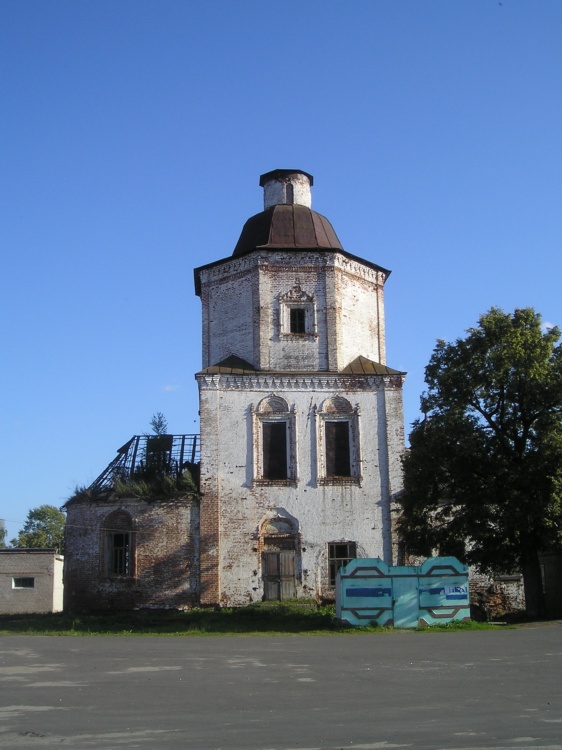 Верхний Ландех. Церковь Вознесения Господня. фасады