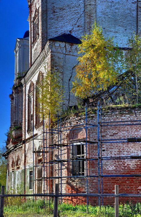 Церковь Вознесения Господня, Верхний Ландех (Верхнеландеховский район, Ивановская область). архитектурные детали