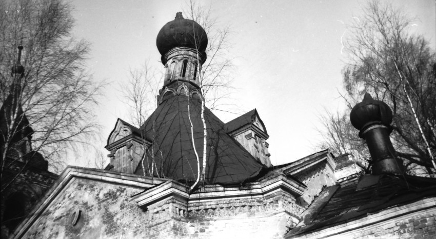 Церковь Грузинской иконы Божией Матери, Горбасьево (Конаковский район, Тверская область). архитектурные детали