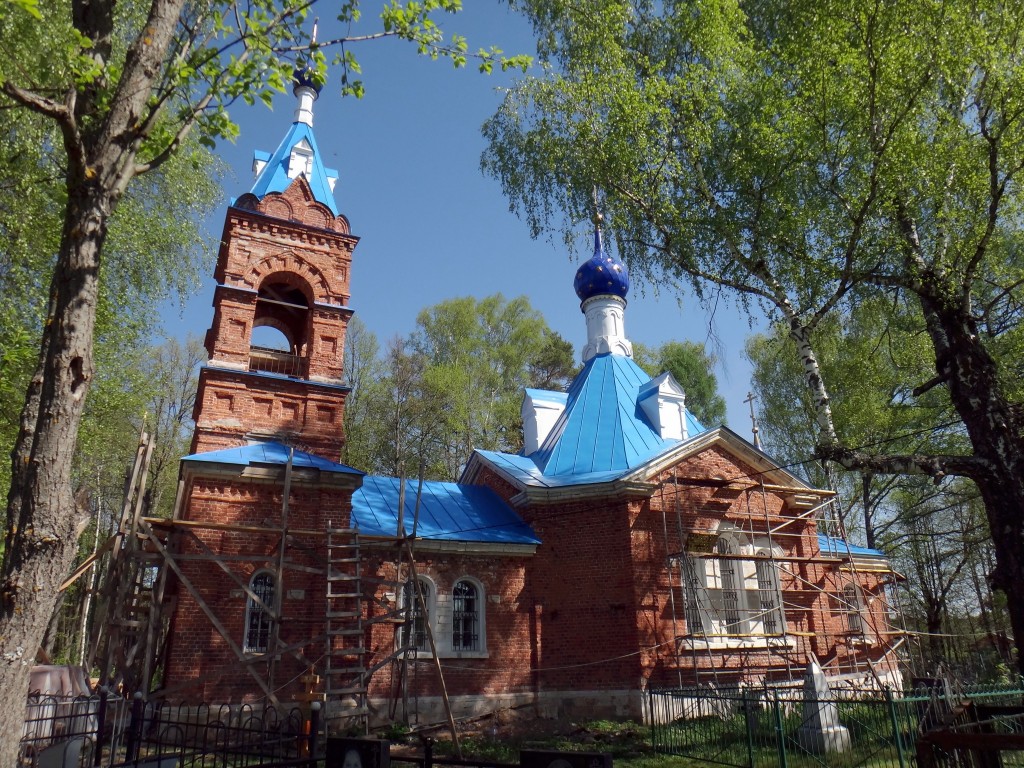 Церковь Грузинской иконы Божией Матери, Горбасьево (Конаковский район, Тверская область). фасады