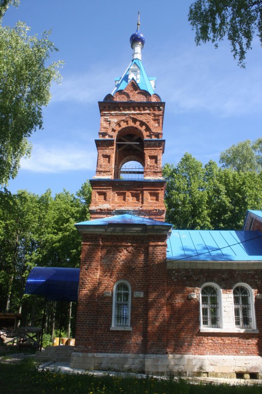 Горбасьево. Церковь Грузинской иконы Божией Матери. фасады