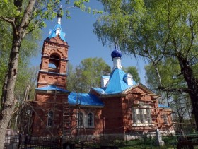 Горбасьево. Церковь Грузинской иконы Божией Матери