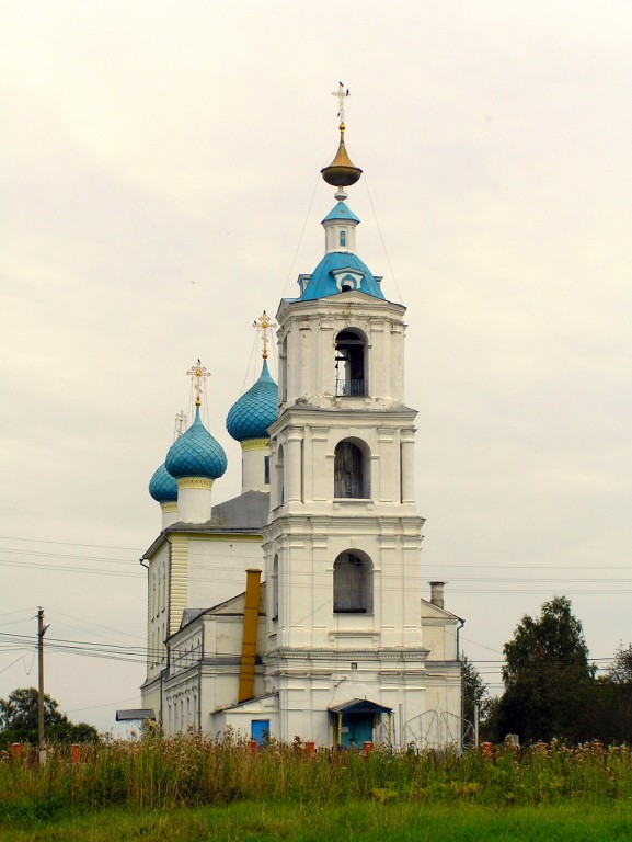 Кесова Гора. Церковь Николая Чудотворца. фасады