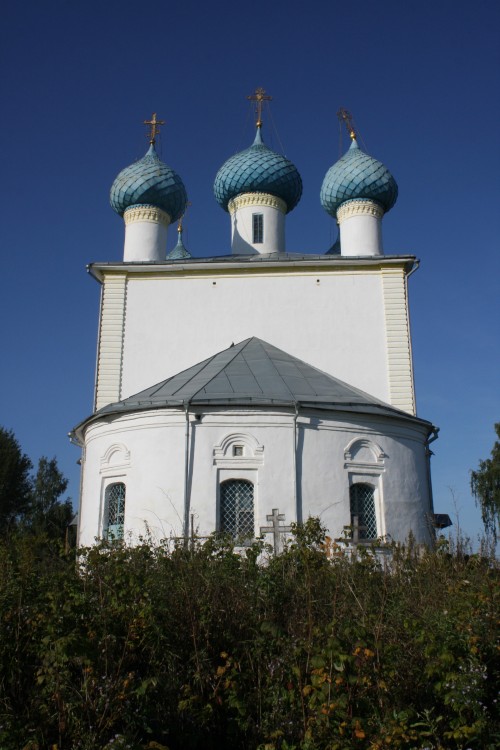 Кесова Гора. Церковь Николая Чудотворца. фасады