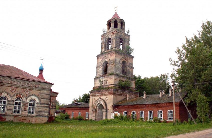 Церковь Иоанна Милостивого, Княжиха (Бежецкий район, Тверская область). фасады