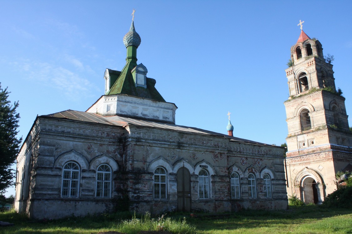 Церковь Иоанна Милостивого, Княжиха (Бежецкий район, Тверская область). фасады