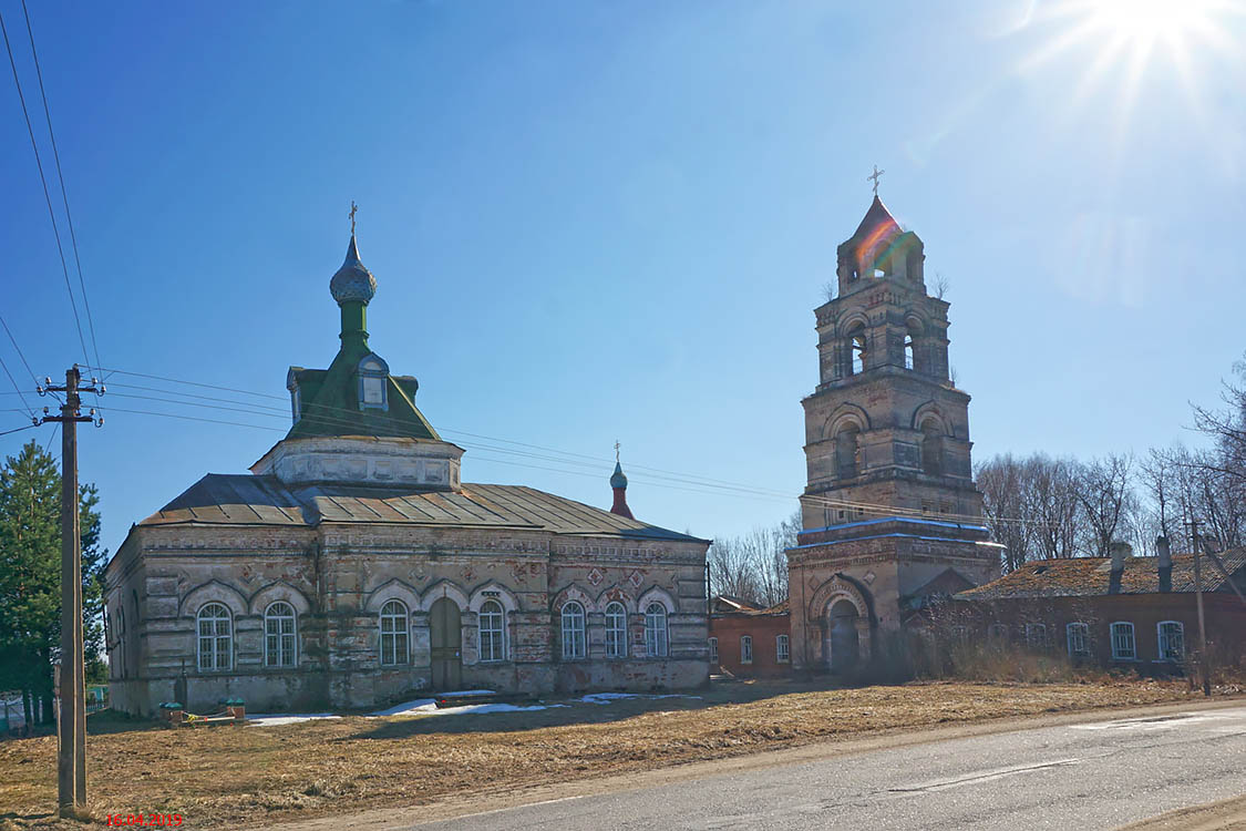 Церковь Иоанна Милостивого, Княжиха (Бежецкий район, Тверская область). фасады