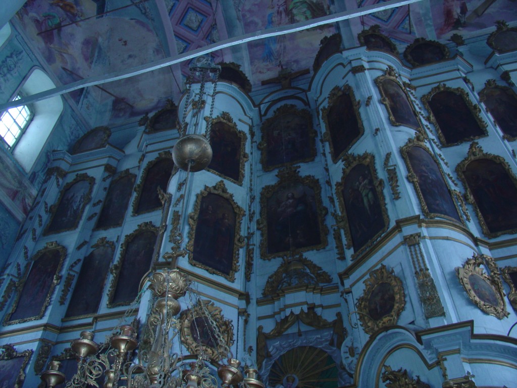 Церковь Тихвинской иконы Божией Матери, Сукромны (Бежецкий район, Тверская область). интерьер и убранство