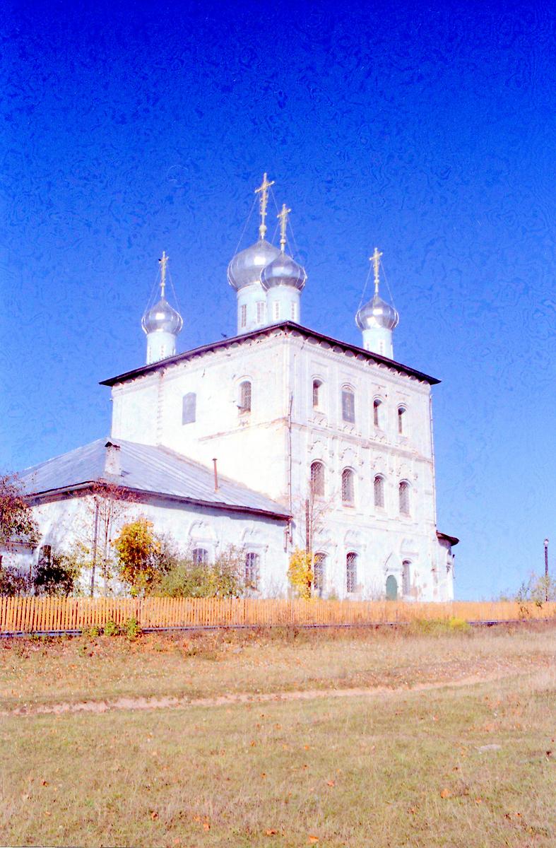 фасады. Церковь Тихвинской иконы Божией Матери, Сукромны (Бежецкий район, Тверская область)