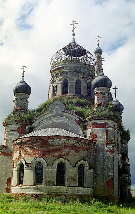 Церковь Рождества Христова, Седельницы (Комсомольский район, Ивановская область). фасады