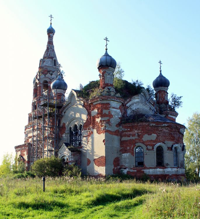 Церковь Рождества Христова, Седельницы (Комсомольский район, Ивановская область). фасады
