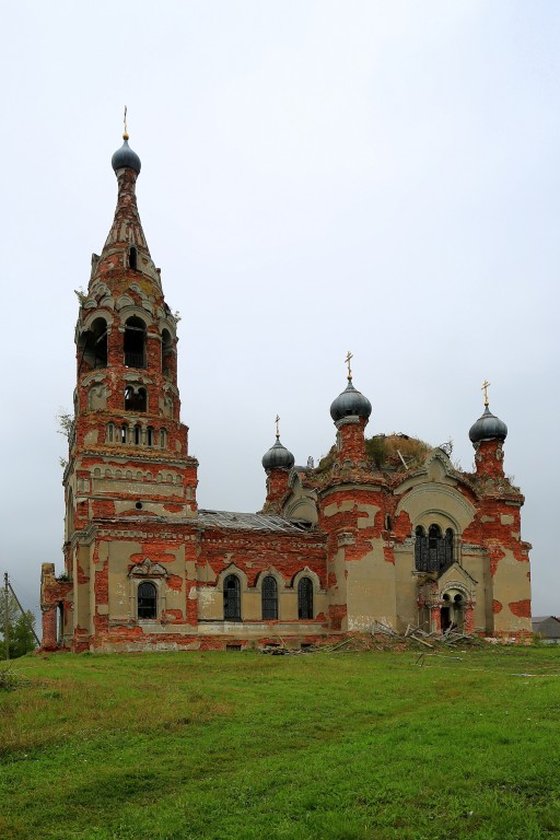 Церковь Рождества Христова, Седельницы (Комсомольский район, Ивановская область). фасады