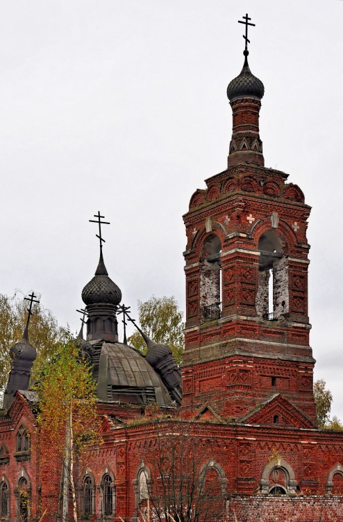 Корзино. Церковь Казанской иконы Божией Матери. архитектурные детали