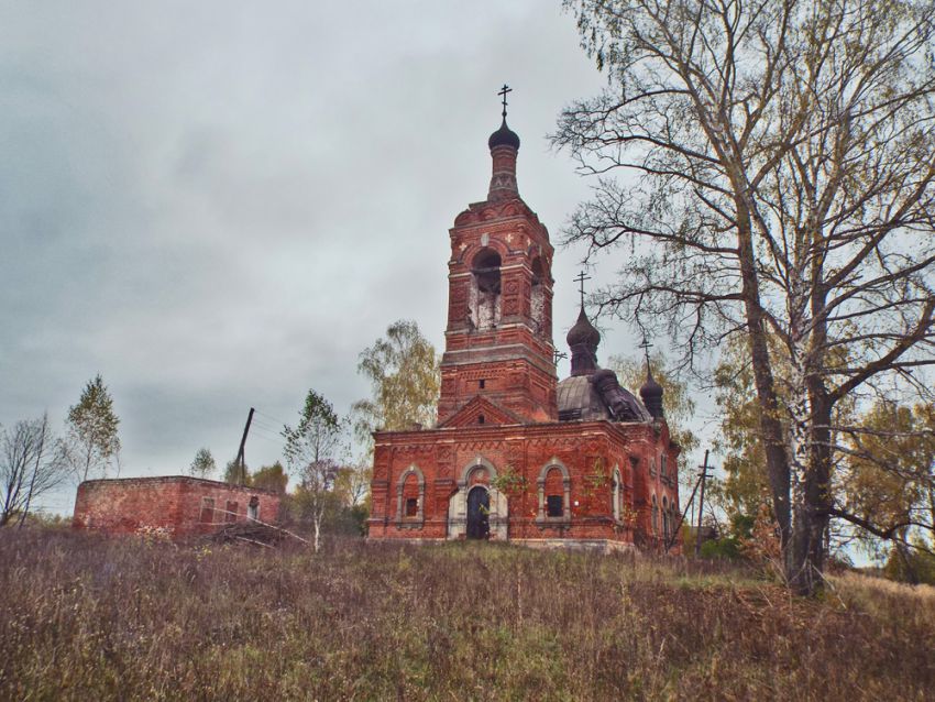 Корзино. Церковь Казанской иконы Божией Матери. фасады