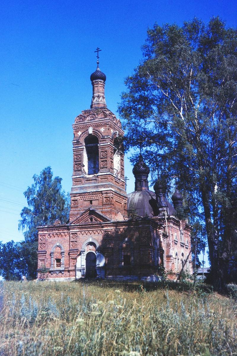 фасады. Церковь Казанской иконы Божией Матери, Корзино (Савинский район, Ивановская область)