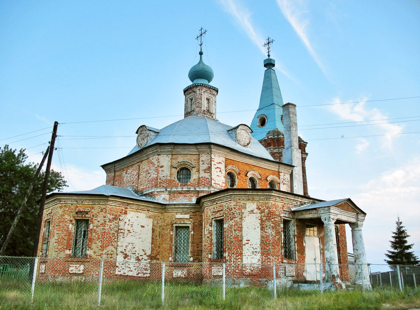Церковь Преображения Господня, Шумашь (Рязанский район, Рязанская область). фасады, 		      