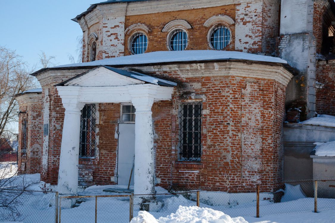 Церковь Преображения Господня, Шумашь (Рязанский район, Рязанская область). архитектурные детали