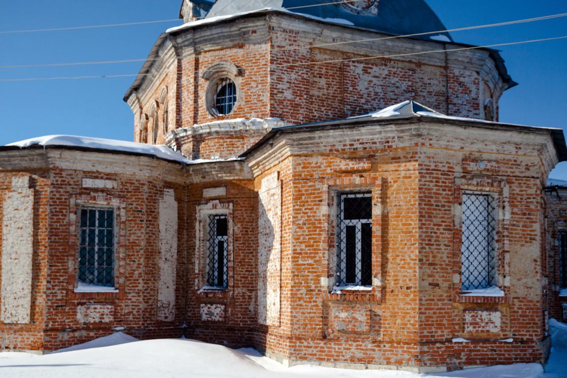 Церковь Преображения Господня, Шумашь (Рязанский район, Рязанская область). архитектурные детали