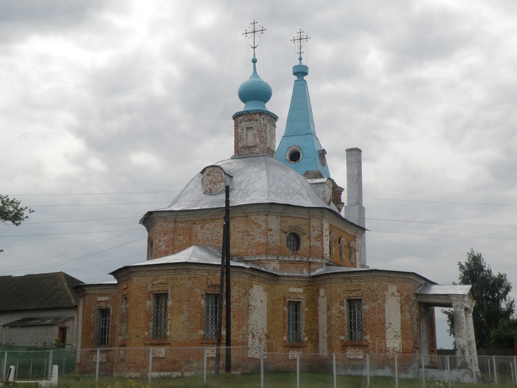 Церковь Преображения Господня, Шумашь (Рязанский район, Рязанская область). фасады