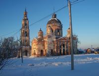 Храмовый комплекс. Церкви Воскресения Христова и Николая Чудотворца - Болотново - Родниковский район - Ивановская область