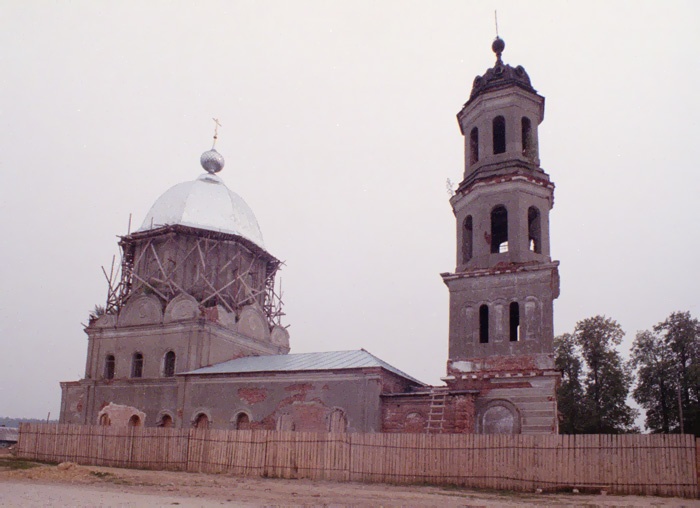 Церковь Смоленской иконы Божией матери в Старой Юже, Южа (Южский район, Ивановская область). фасады