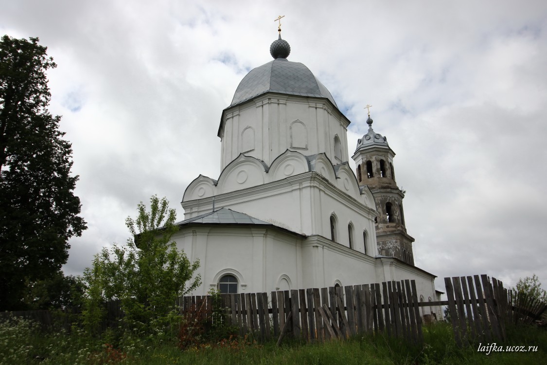 Церковь Смоленской иконы Божией матери в Старой Юже, Южа (Южский район, Ивановская область). фасады