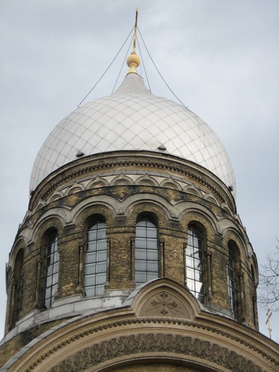 Собор Троицы Живоначальной, Рига (Рига, город, Латвия). архитектурные детали, Большой купол