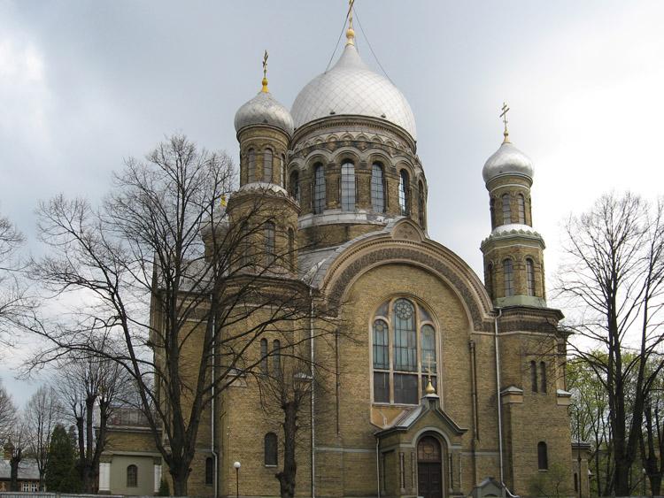 Собор Троицы Живоначальной, Рига (Рига, город, Латвия). фасады, Южный фасад