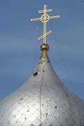 Собор Троицы Живоначальной, Центральный купол с новым крестом.<br>, Рига, Рига, город, Латвия