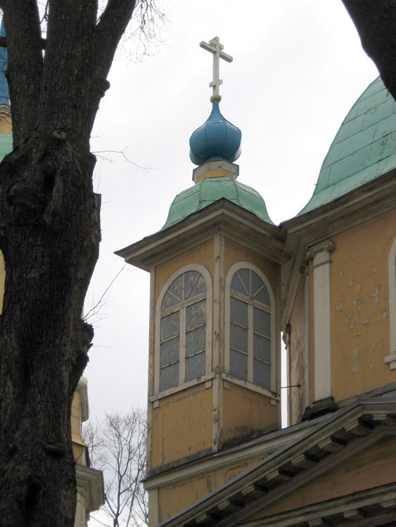 Церковь Благовещения Пресвятой Богородицы, Рига (Рига, город, Латвия). архитектурные детали, Малая глава с ложными окнами