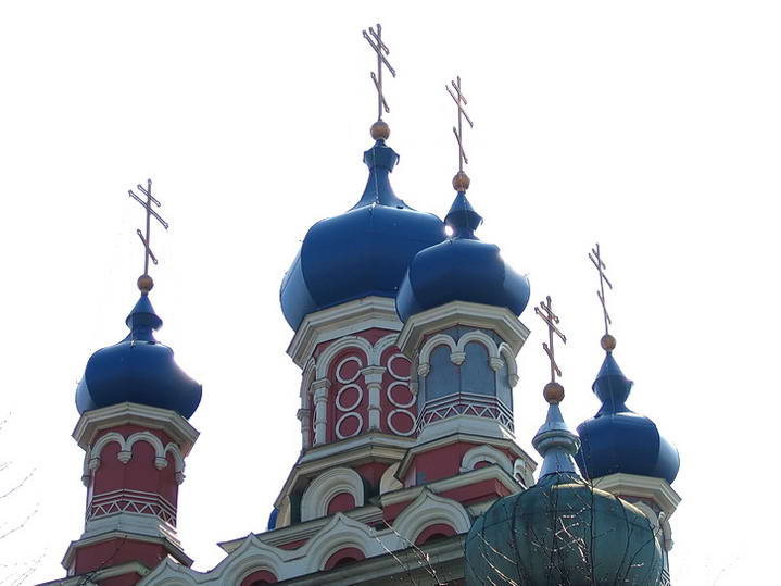 Церковь Троицы Живоначальной, Рига (Рига, город, Латвия). архитектурные детали, Купола