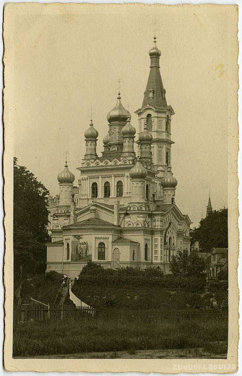 Рига. Церковь Троицы Живоначальной. архивная фотография, Фото с сайта http://www.zudusilatvija.lv/