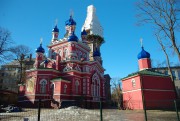 Церковь Троицы Живоначальной, Колокольня на реставрации.<br>, Рига, Рига, город, Латвия