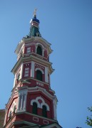 Церковь Троицы Живоначальной, Колокольня крупным планом. Вид с угла<br>, Рига, Рига, город, Латвия