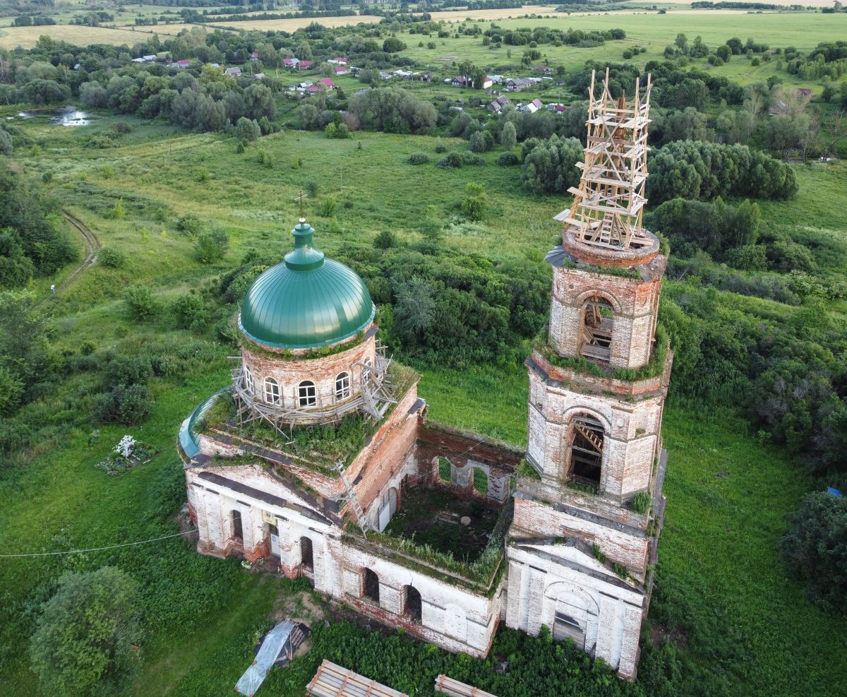 Церковь Михаила Архангела, Ратунино (Лысковский район, Нижегородская область). фасады