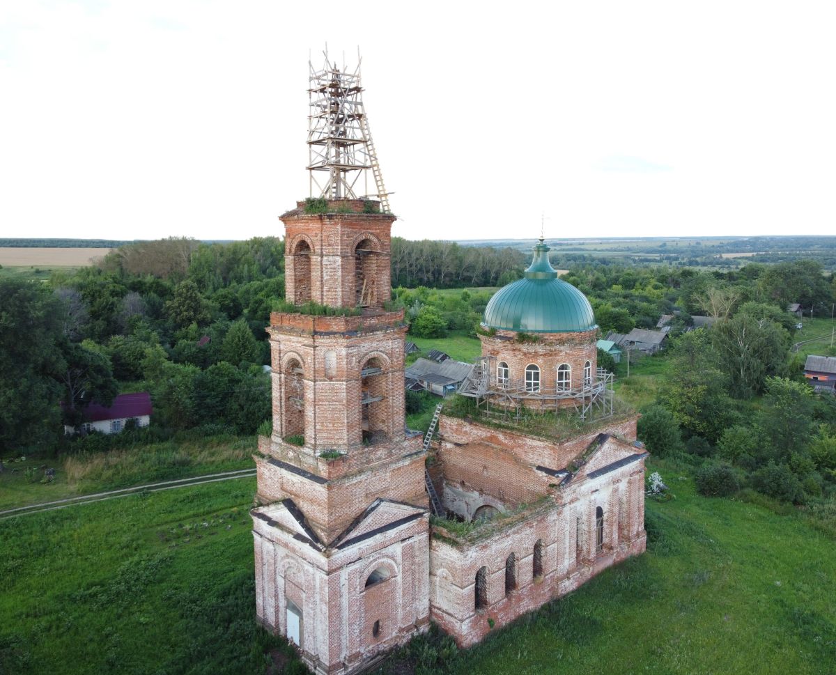 Церковь Михаила Архангела, Ратунино (Лысковский район, Нижегородская область). фасады