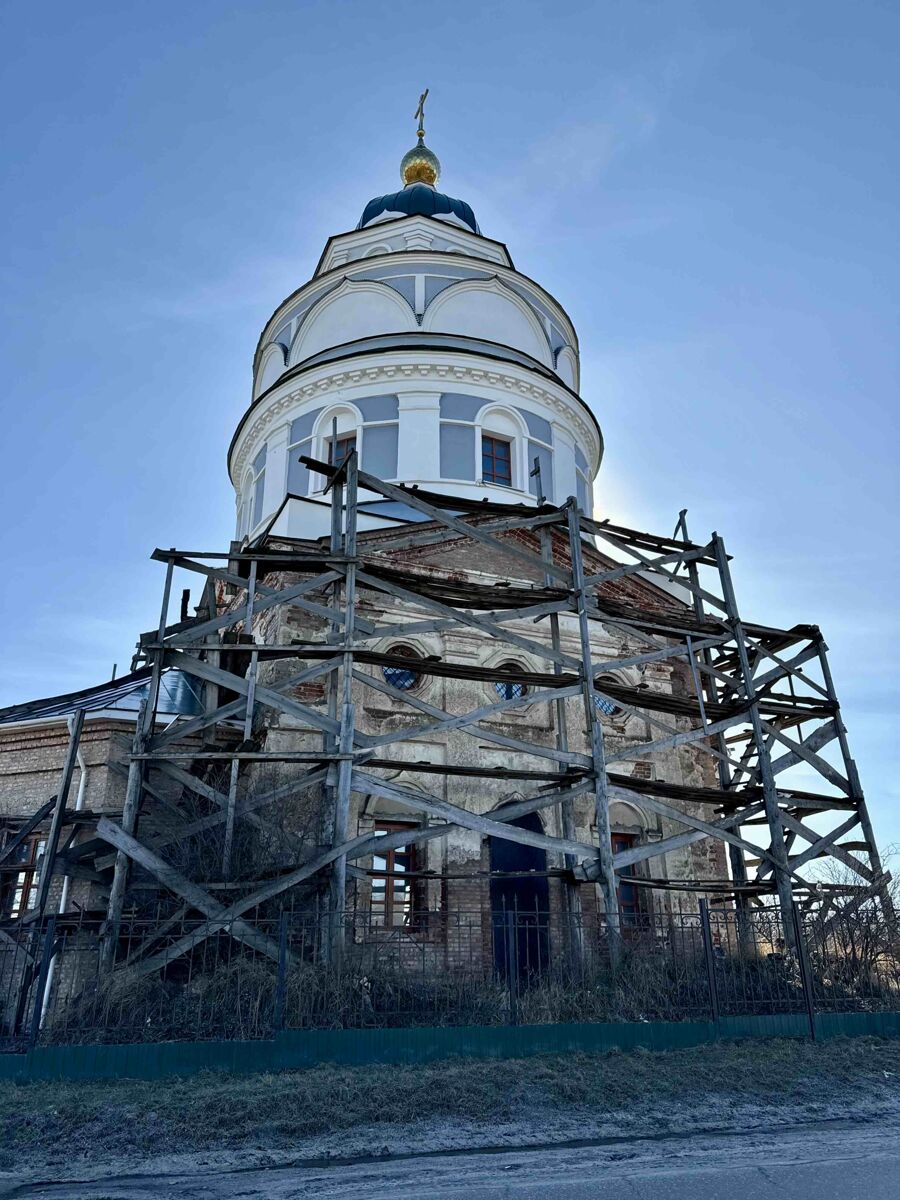 Церковь Вознесения Господня, Стрелка (Вадский район, Нижегородская область). документальные фотографии