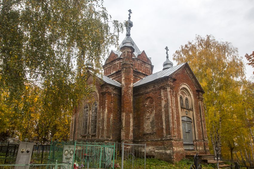 Островское. Церковь Рождества Иоанна Предтечи. фасады