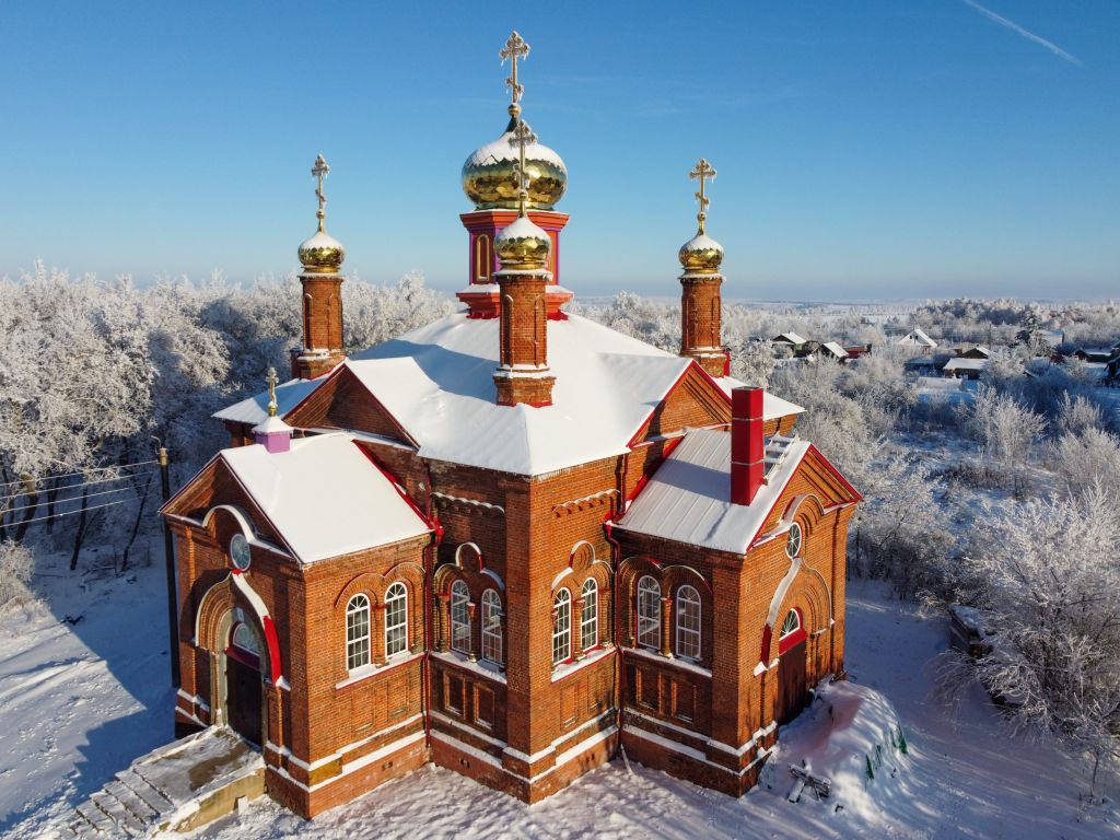 Егорьевское. Церковь Спаса Нерукотворного Образа. фасады